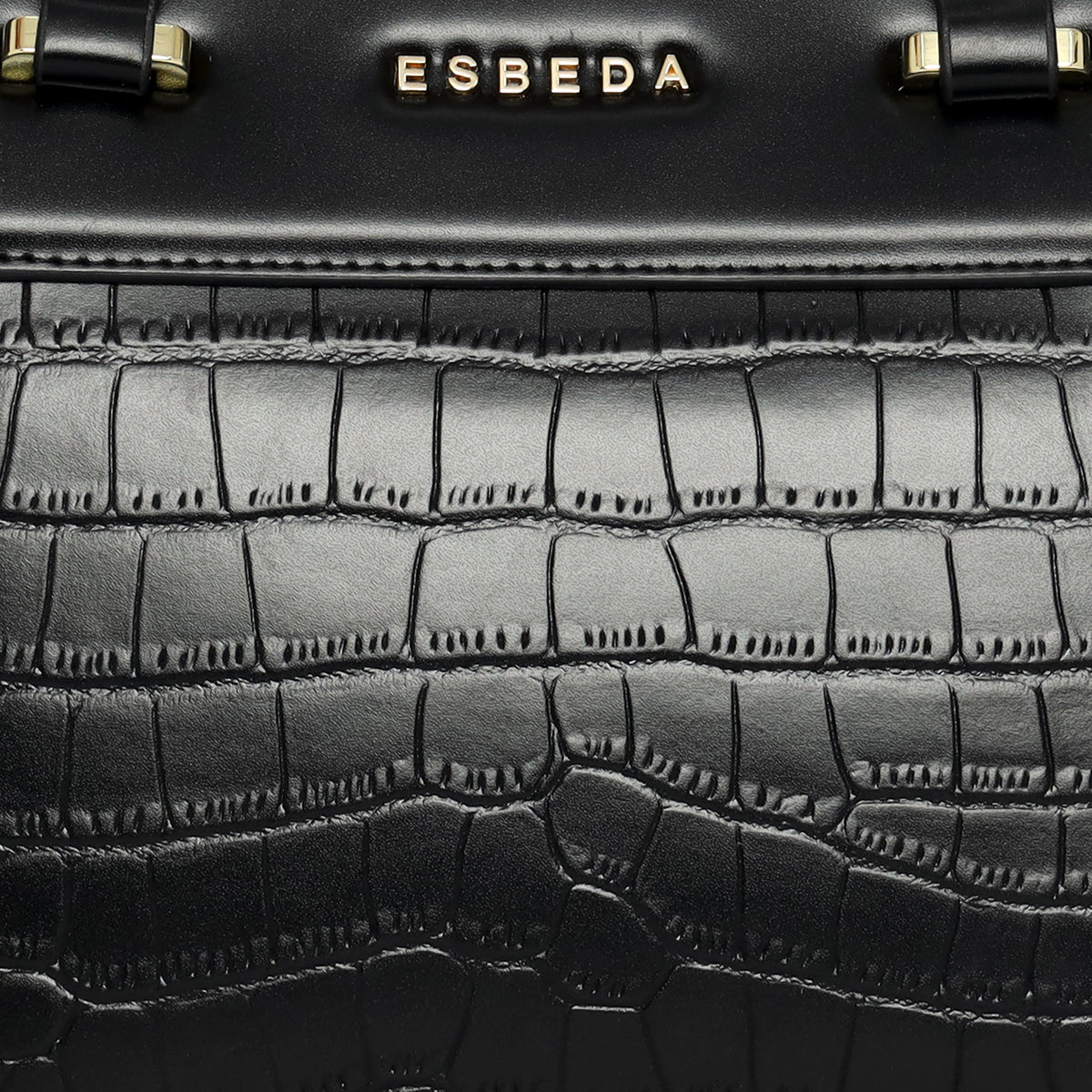 Luxe Alligator Style Satchel
