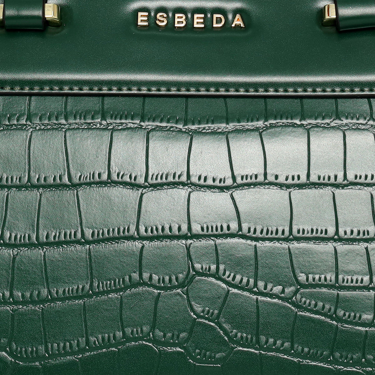 Luxe Alligator Style Satchel