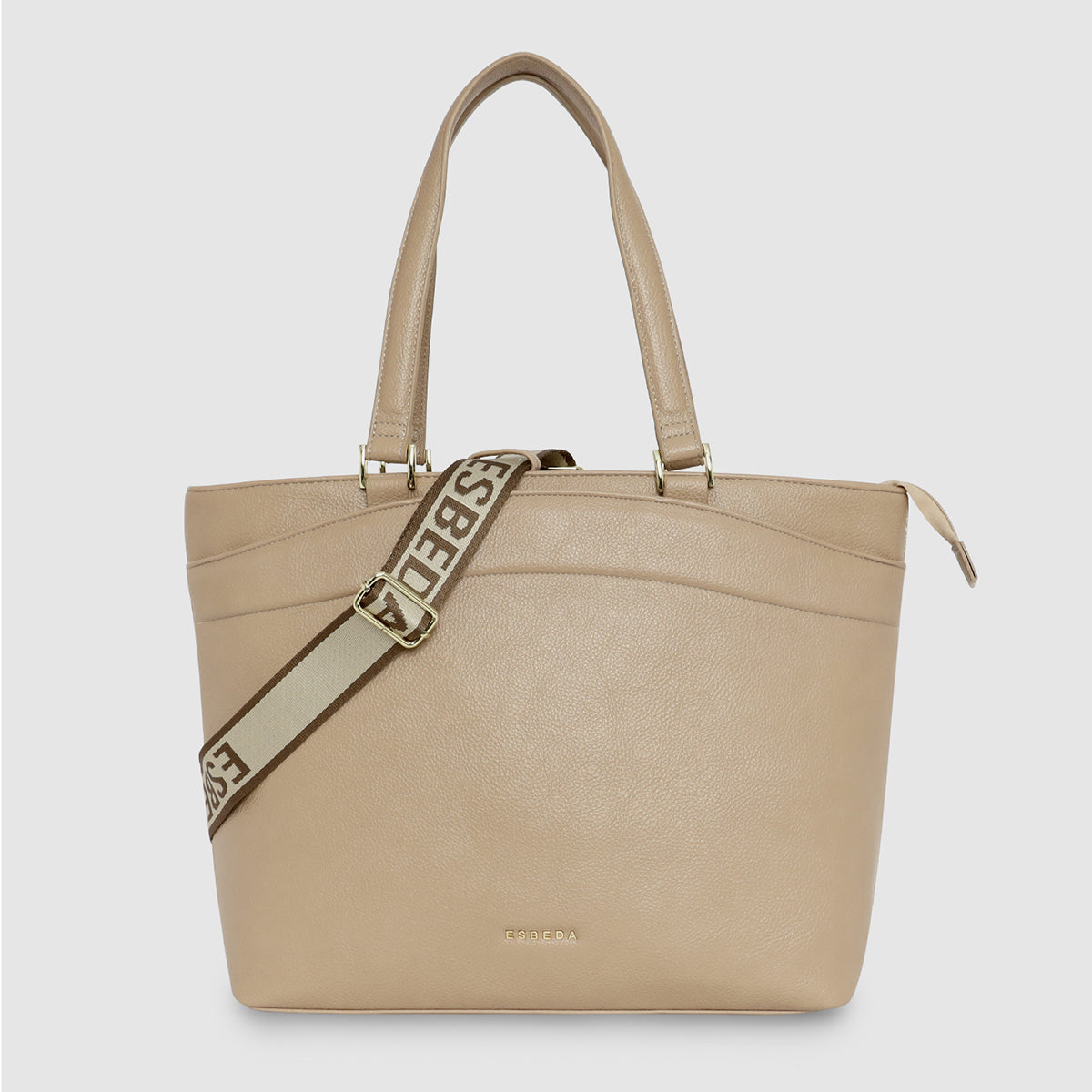 Metro Curved Front Pocket Tote Bag