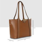Executive-Dual-Tone-Shoulder-Tote