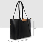 Executive-Dual-Tone-Shoulder-Tote