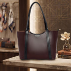 Executive-Dual-Tone-Shoulder-Tote