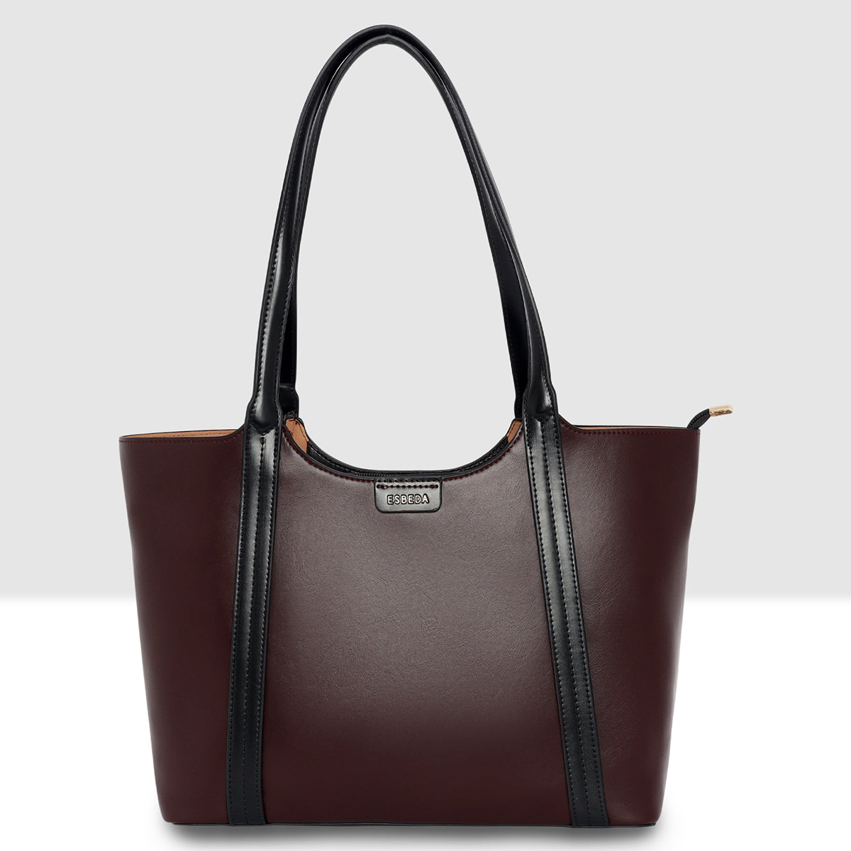 Executive-Dual-Tone-Shoulder-Tote