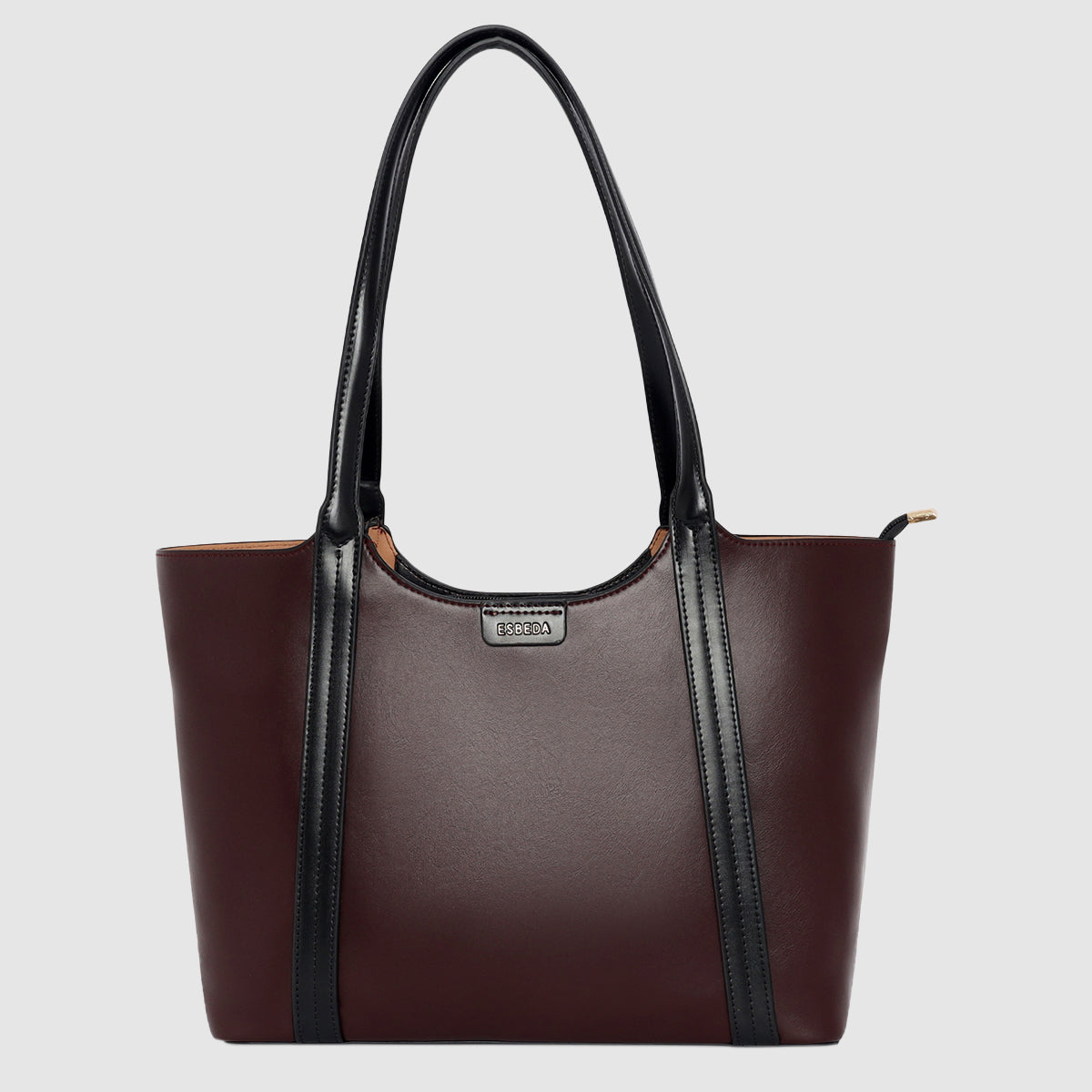 Executive-Dual-Tone-Shoulder-Tote
