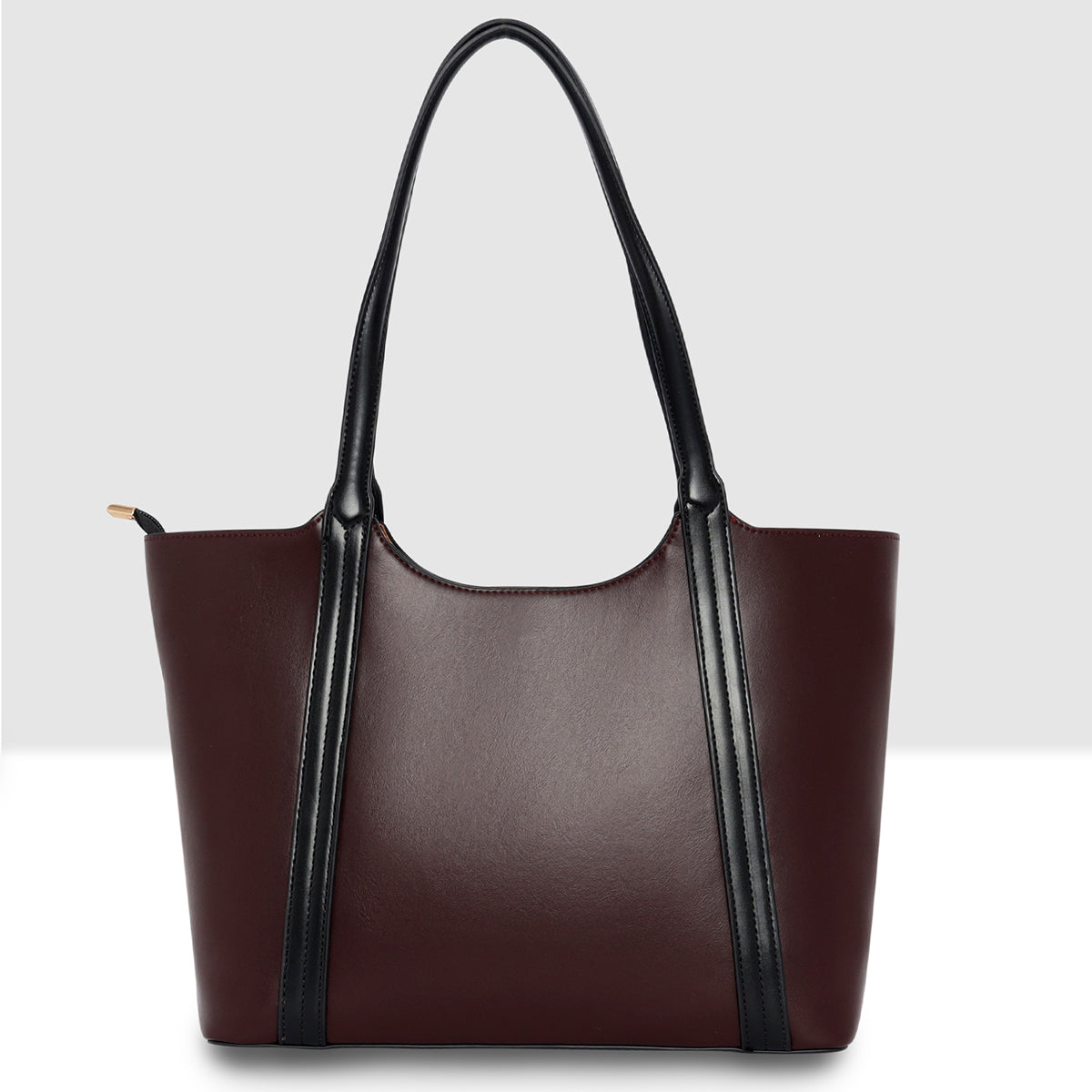 Executive-Dual-Tone-Shoulder-Tote