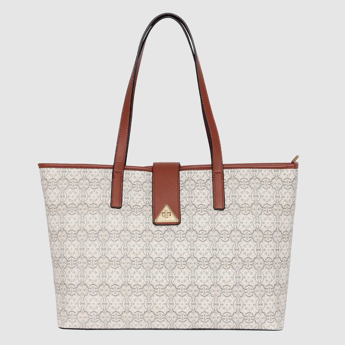 Monogram-Lattice-Cream Main image