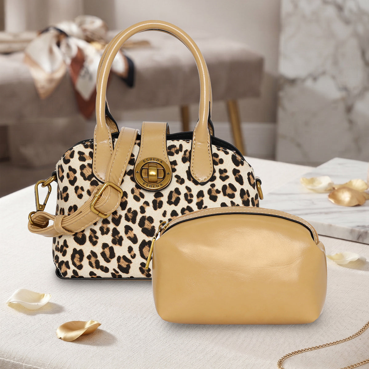 Snow Leopard Mini Handbag