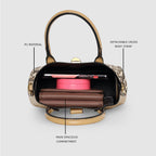Snow Leopard Mini Handbag