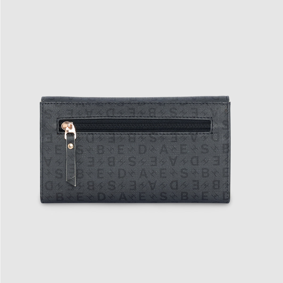 Monogram Envelope Flap Women's Wallet