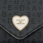 Monogram Envelope Flap Women's Wallet