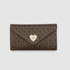 Monogram Envelope Flap Women's Wallet