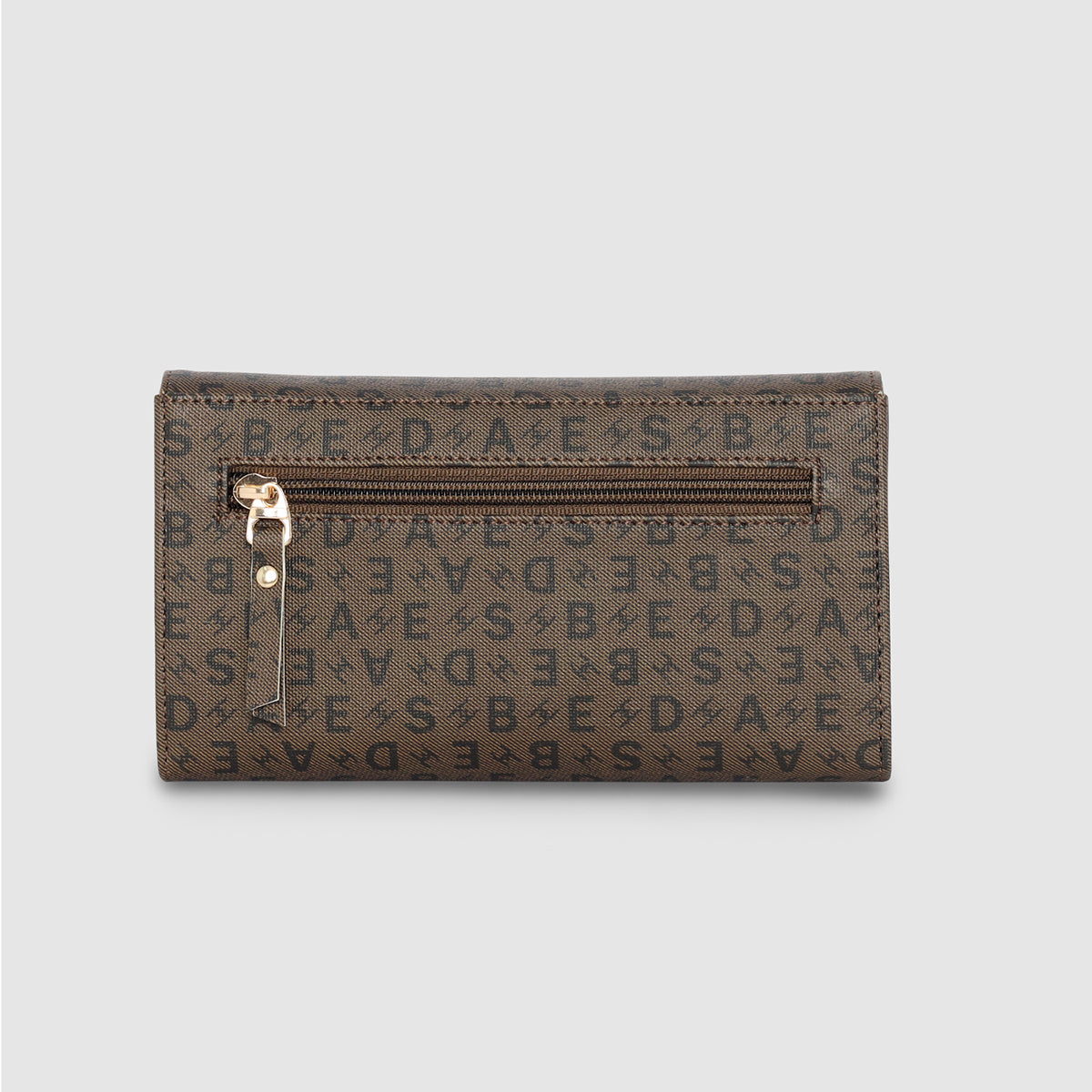 Monogram Envelope Flap Women's Wallet
