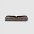 Monogram Envelope Flap Women's Wallet