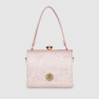 Crystal Belt Top Handle Clutch