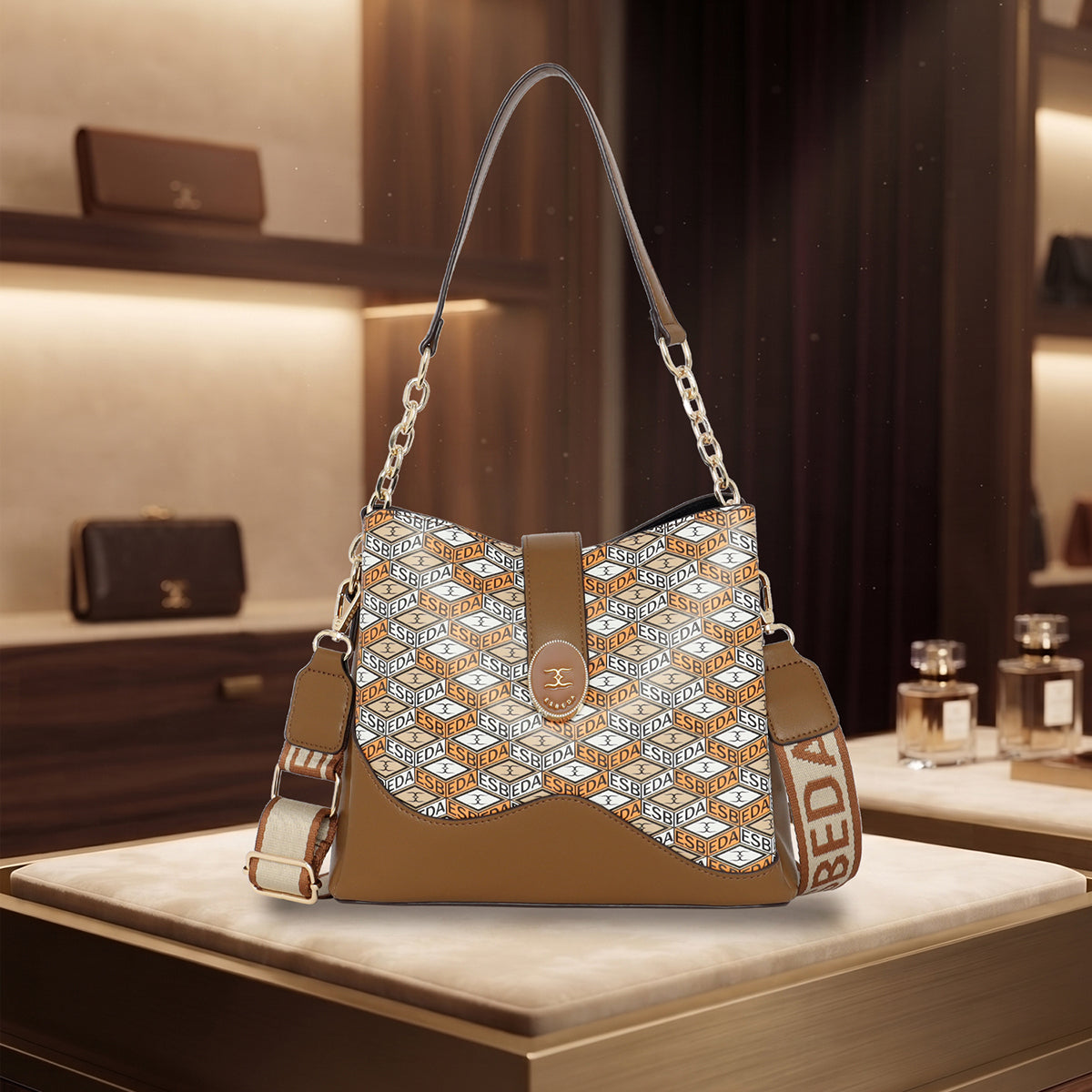 Monarque Signature Shoulder Bag