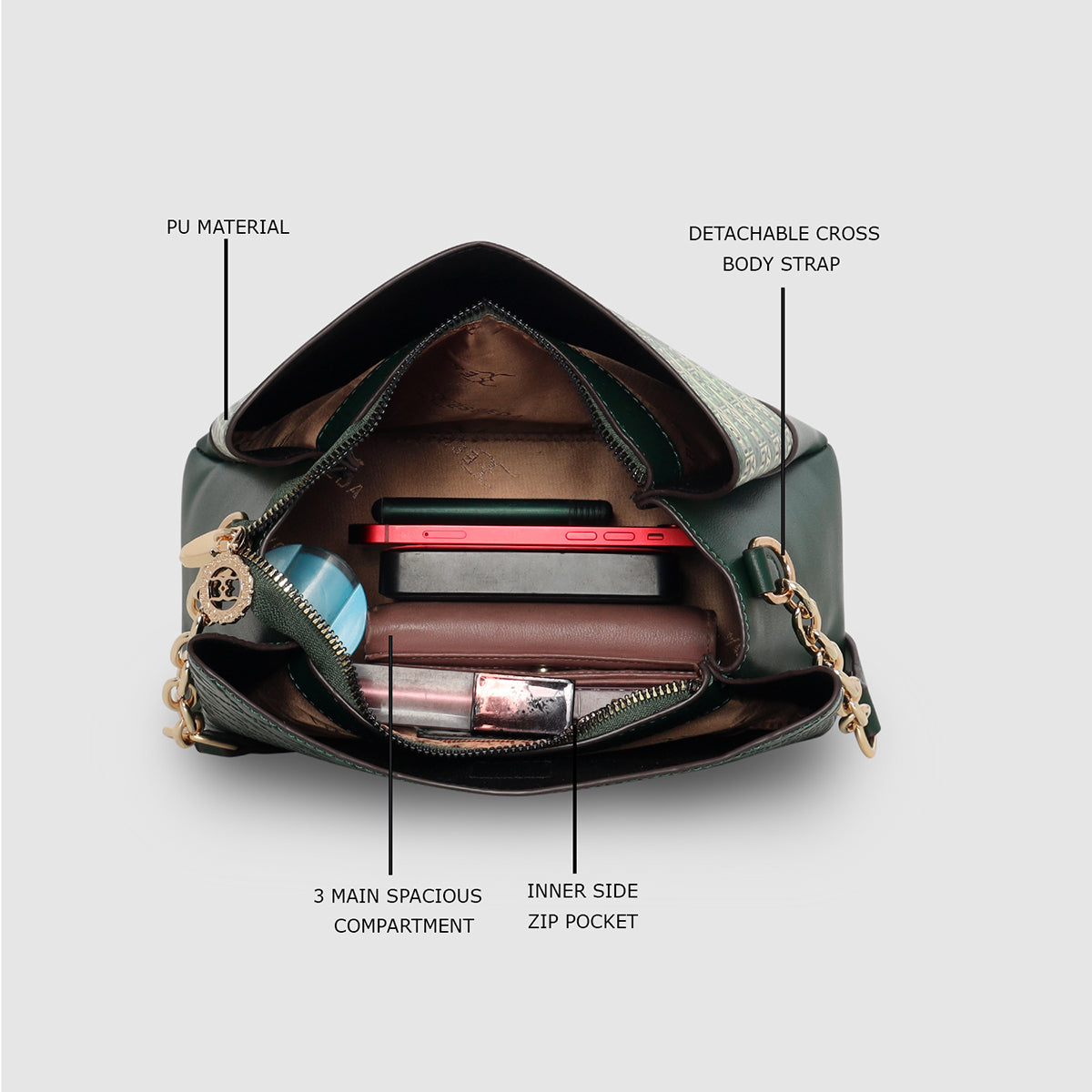 Monarque Signature Shoulder Bag