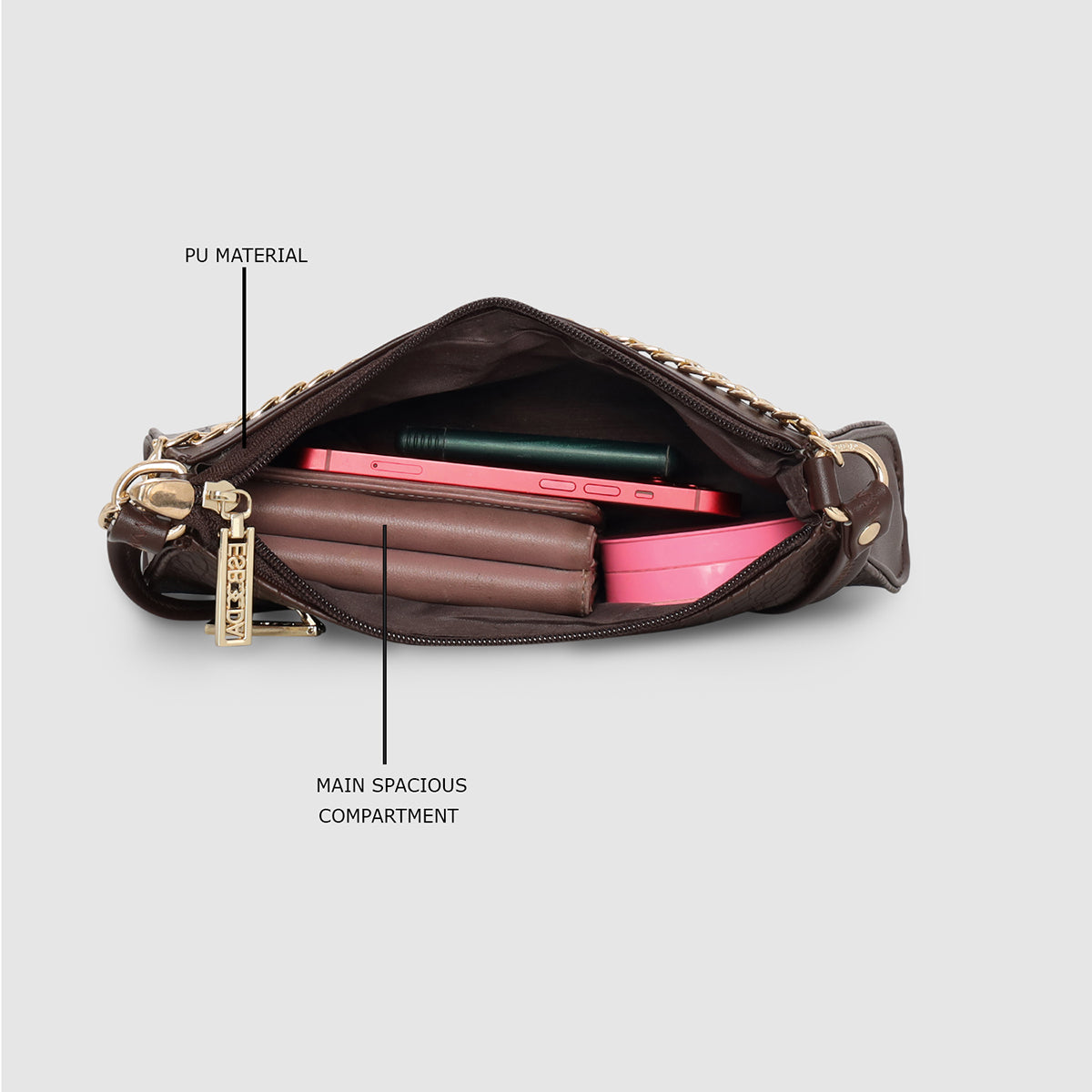Elan Chain Shoulder Bag