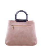 Croco Pattern Acrylic Handle Handbag For Womens
