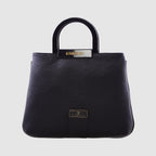 Croco Pattern Acrylic Handle Handbag For Womens