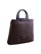 Croco Pattern Acrylic Handle Handbag For Womens