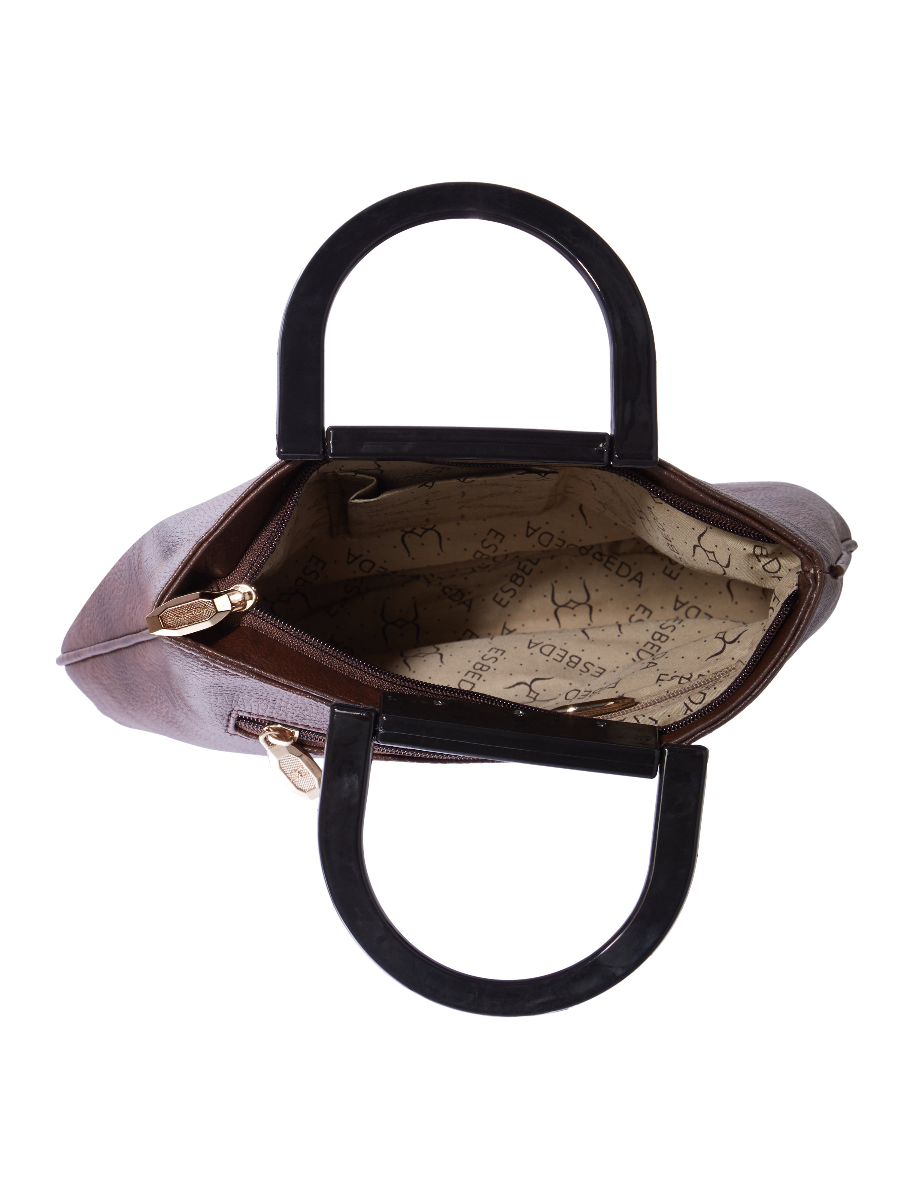 Croco Pattern Acrylic Handle Handbag For Womens