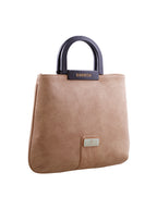 Croco Pattern Acrylic Handle Handbag For Womens
