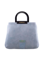 Croco Pattern Acrylic Handle Handbag For Womens