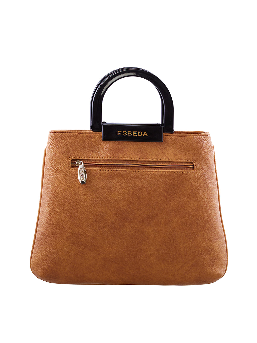 Croco Pattern Acrylic Handle Handbag For Womens