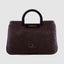 Croco Pattern Acrylic Handle Handbag For Womens