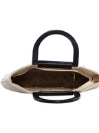 Croco Pattern Acrylic Handle Handbag For Womens