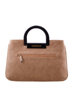 Croco Pattern Acrylic Handle Handbag For Womens
