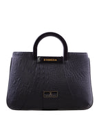 Croco Pattern Acrylic Handle Handbag For Womens