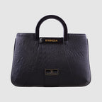 Croco Pattern Acrylic Handle Handbag For Womens