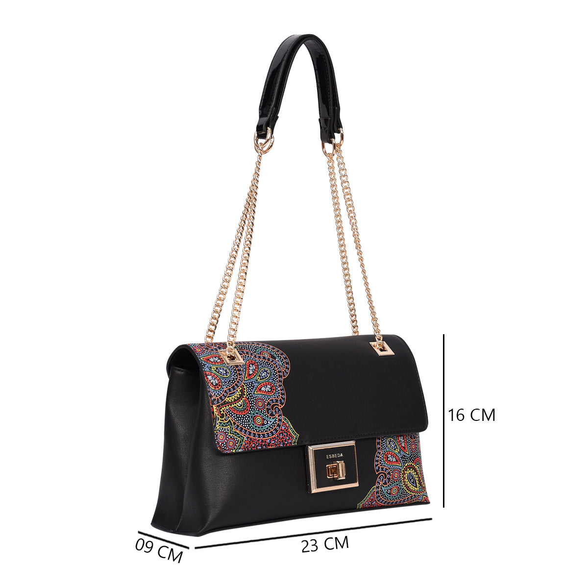 Paisley Royale Flap Handbag For Womens Secondary image