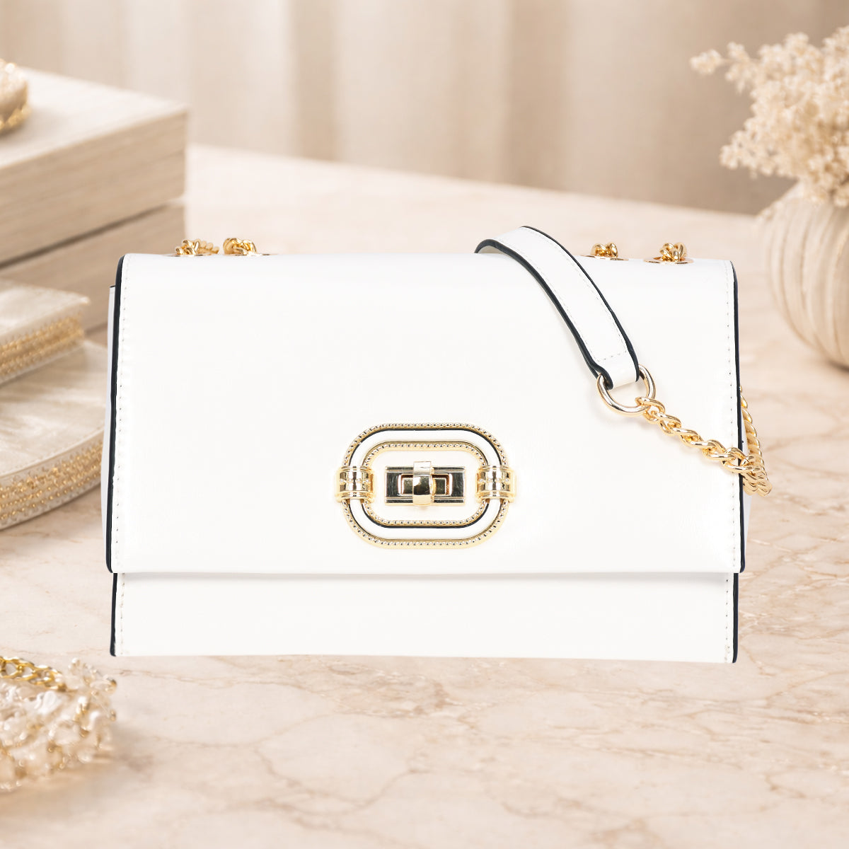 Soft Glam Handbag For Womens