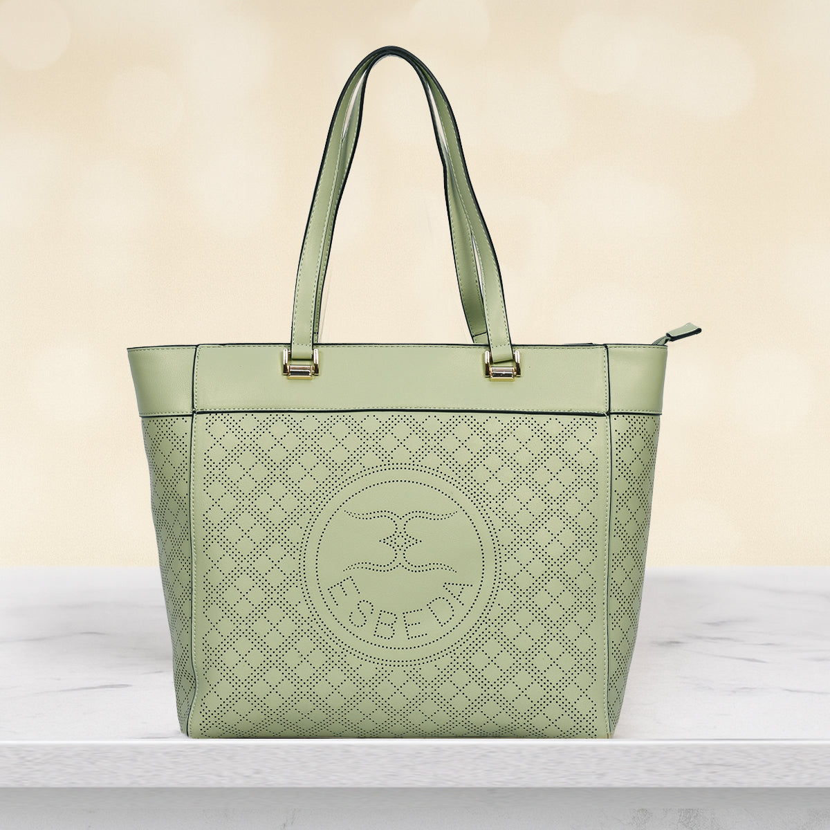 Prime Emboss Tote Handbag For Womens