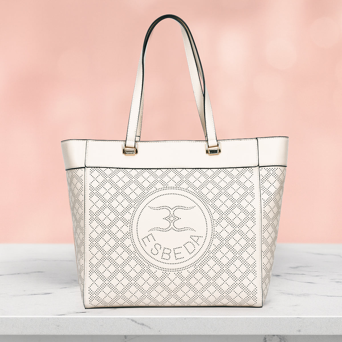 Prime Emboss Tote Handbag For Womens