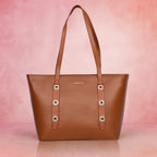 Ring Line Tote Handbag For Womens