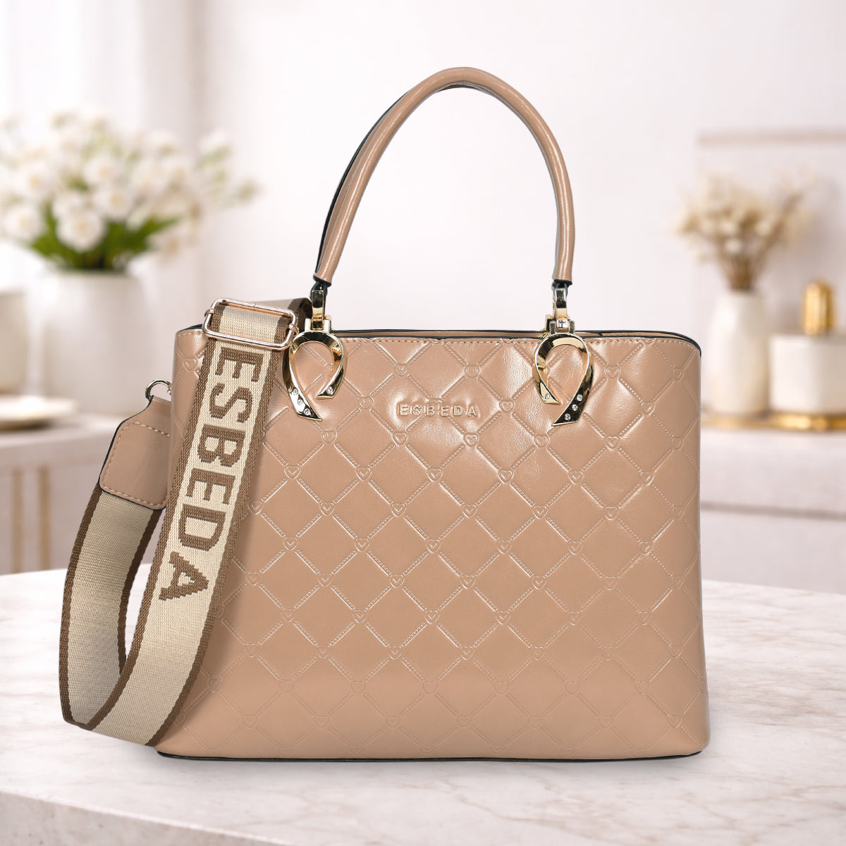 Elara Structured Handbag For Womens