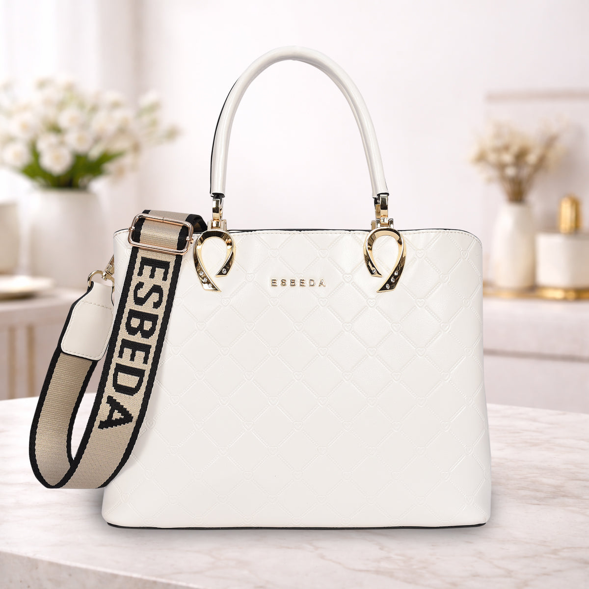 Elara Structured Handbag For Womens