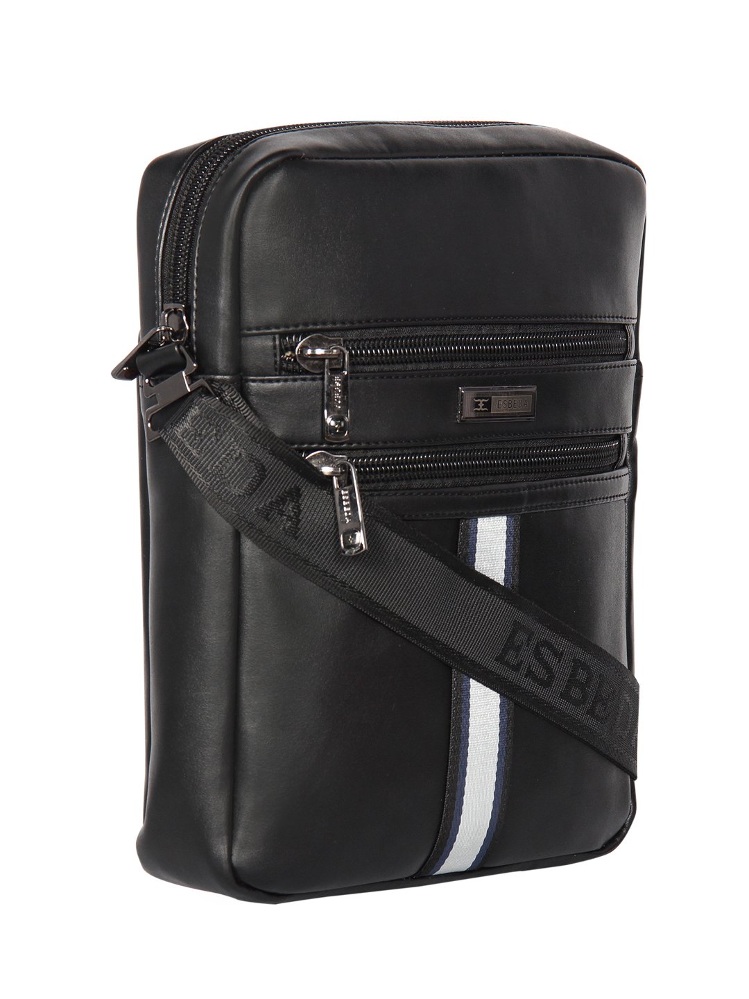 ESBEDA Black Color Solid Rodeo Crossbody Sling bag For Men - ESBEDA
