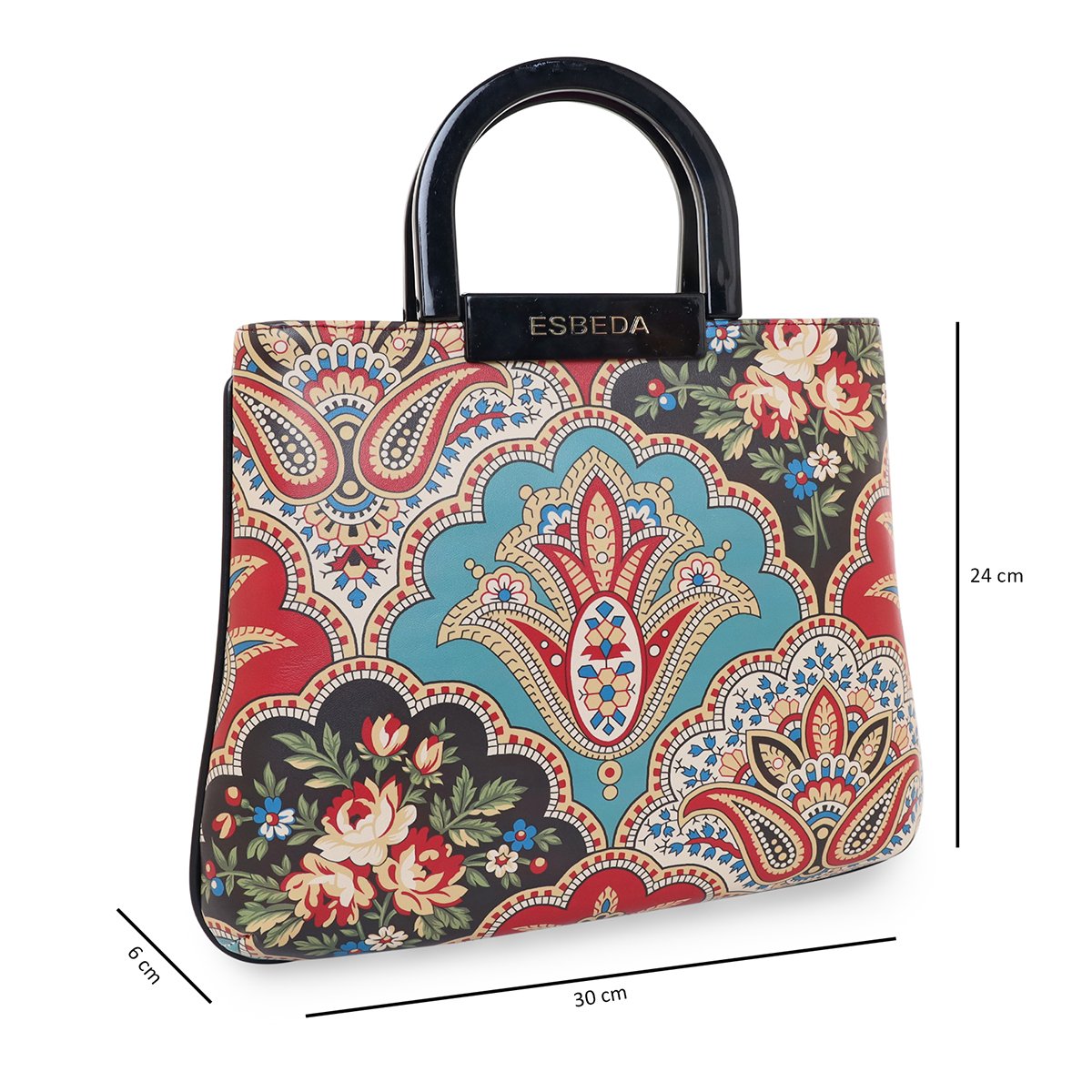 ESBEDA Multi Colour Mandala Art Printed Handbag for Women