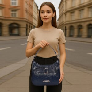ESBEDA Blue Color Stylish Classic Sling Bag For Women
