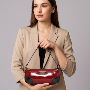 ESBEDA Maroon Color Scarlet Muse Sling Bag For Women