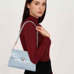 ESBEDA Light Blue Color Serein Classy Sling Bag For Women