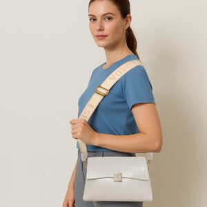 ESBEDA Grey Color Serein Classy Sling Bag For Women