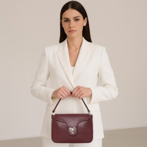 ESBEDA Maroon Color Amora Blush Sling Bag For Women