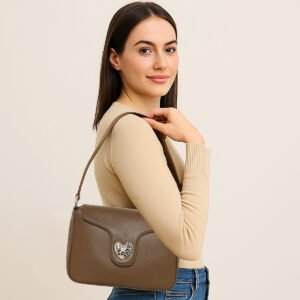 ESBEDA Brown Color Amora Blush Sling Bag For Women