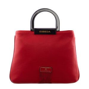 ESBEDA Red Solid Pu Synthetic Fabric Armbag For Women