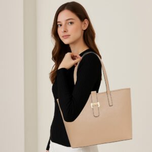 ESBEDA Beige Color Siena Classic Handbag For Women
